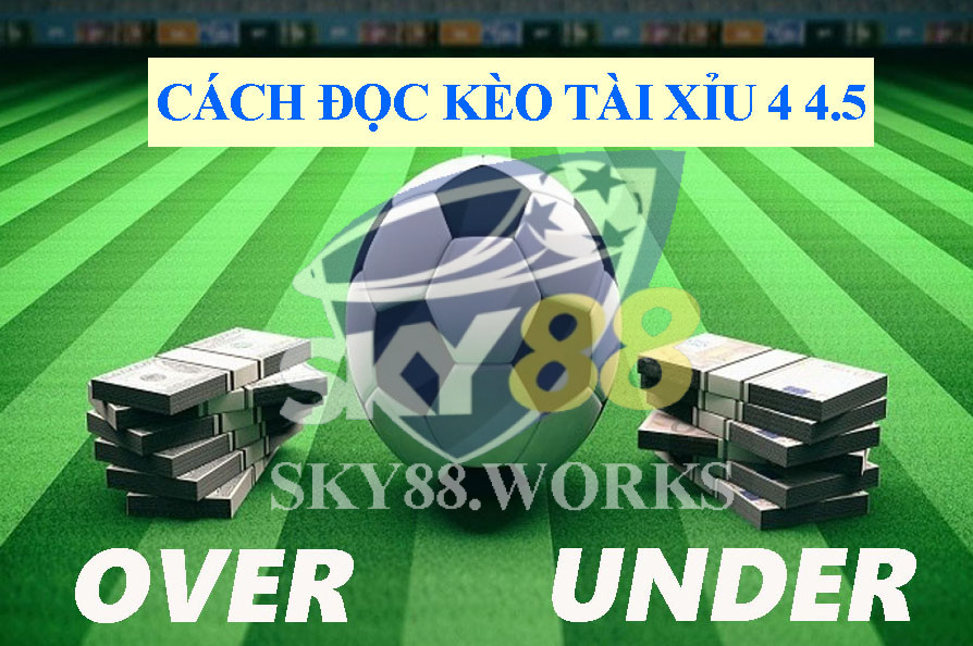 Người chơi cần biết cách đọc kèo tài xỉu 4 4.5 để dễ dàng chiến thắng