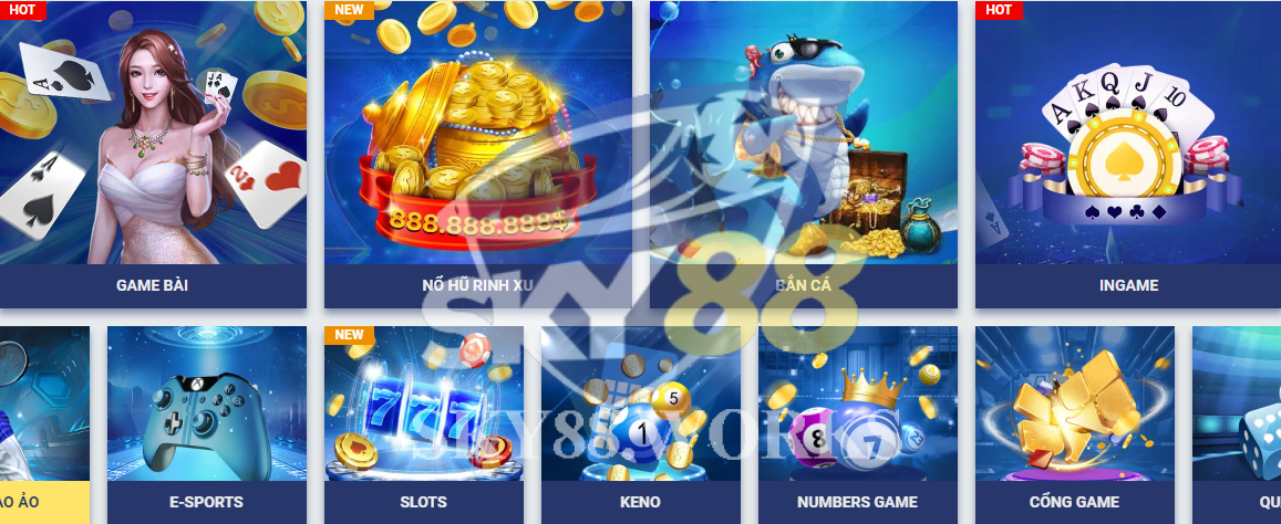 app sky88 đa dạng trò chơi