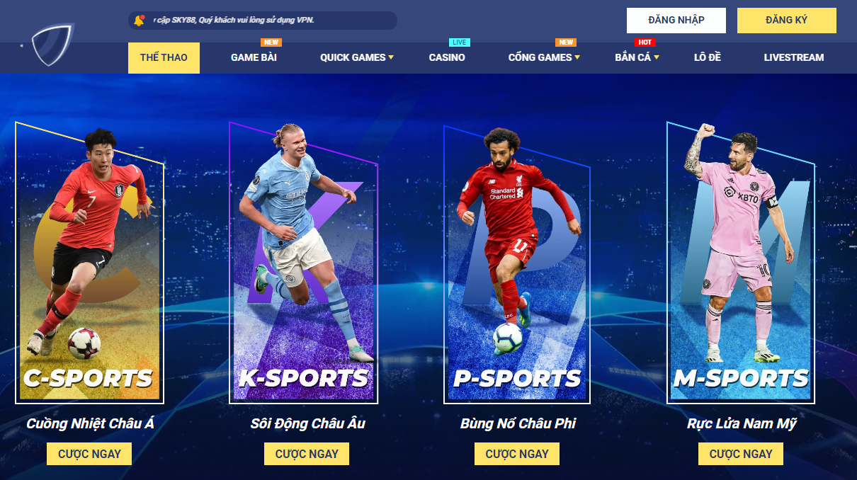 đôi nét về thể thao sky88