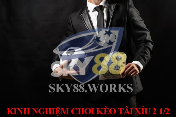 Kinh nghiệm cược tài xỉu 2.5 trái