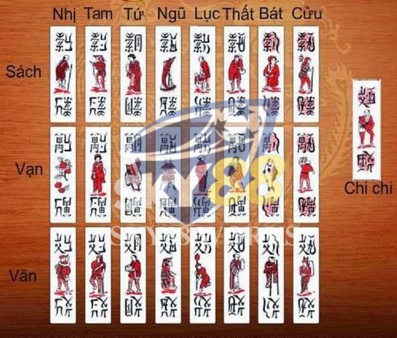 các lá bài tổ tôm