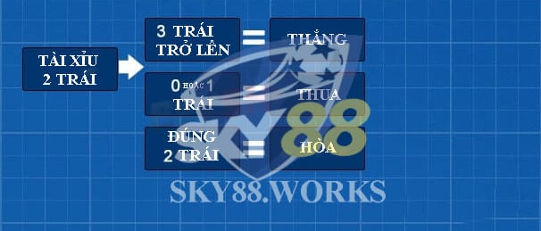 cách đọc kèo tài xỉu 2 trái