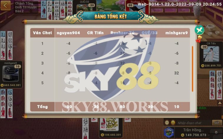 cách tính điểm trong bài tổ tôm