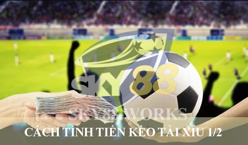 cách tính tiền kèo tài xỉu 1/2