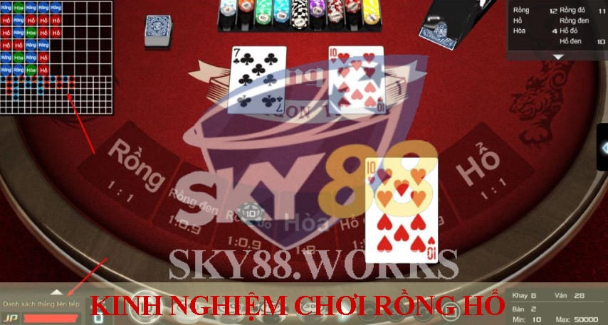 kinh nghiệm chơi rồng hổ luôn thắng