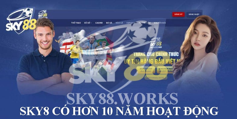 Sky88 có 10 năm hoạt động