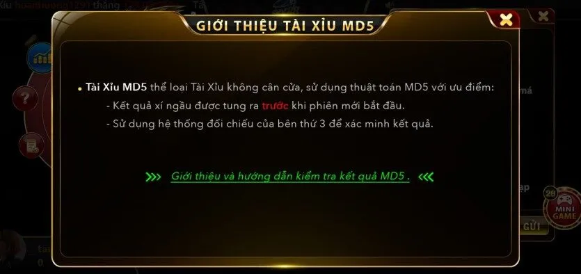cách chơi tài xỉu md5 tại sky88